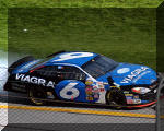 Mark Martin's Day is Over due to a blown engine