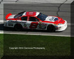 Dale Earnhardt Jr. and the Budweiser Chevrolet at the Daytone 500