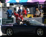 Dale Earnhardt Jr. at Driver Introductions at the Daytona 500