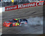 Jeff Gordon Victory Burn Out in Martinsville