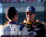 Carl Edwards and Clint Bowyer